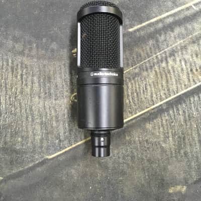 Audio-Technica AT2020 Large Diaphragm Cardioid Condenser Microphone 2010s - Black