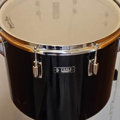 1978 Tama Imperialstar 12x15 Concert Tom Jet Black Made in Japan Vintage image 2