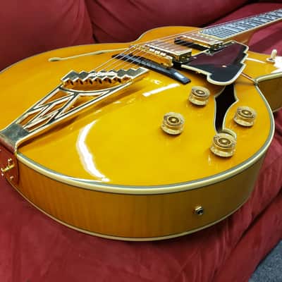 D'Angelico NYL-2DH  Blonde With Case image 13