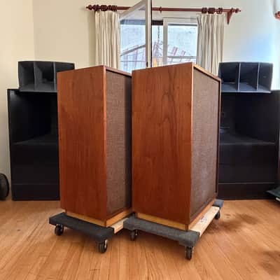RARE EARLY-1960s KLIPSCH CORNWALLS — JENSEN WOOFERS/ALNICO EV TWEETERS image 4