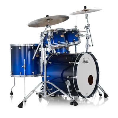 Pearl Reference One 4-Piece Shell Pack Drum Set 22/16/12/10 Kobalt Blue Fade image 2