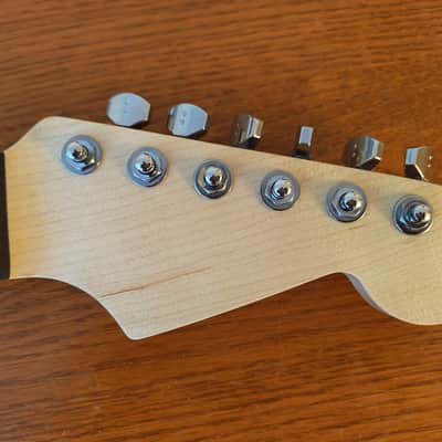 Warmoth Stratocaster Replacement Neck with Ratio tuners 2024 - Walnut Oil image 2