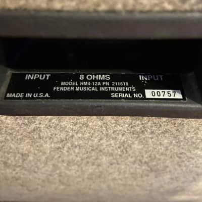 Fender HM4 4x12 1989 - Grey image 4