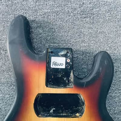 Sunburst MM StingRay Style 4/5 String Bass Body image 4