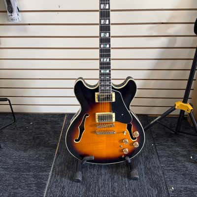 Ibanez JSM10-VYS John Scofield Signature 2014 - Present - Vintage Yellow Sunburst image 1