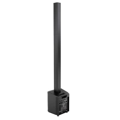 HH Audio TENSOR-SOLO Ultra-Portable All in One 1200W Column Array PA System w/Carrying Bag & Padded Slip Cover image 3