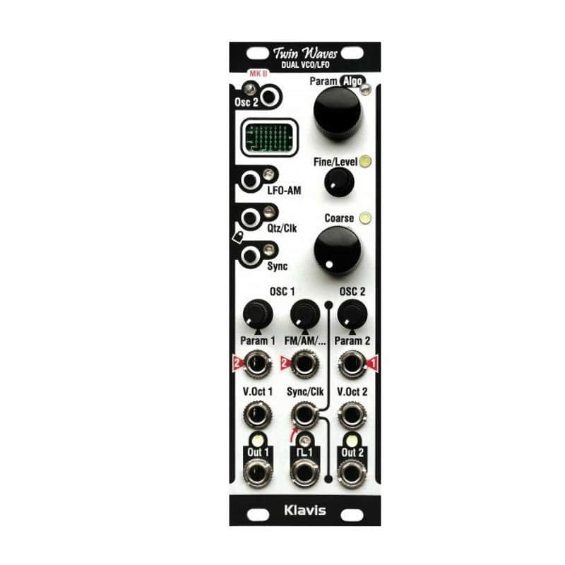 Klavis Klavis Twin MK2 Voltage-Controlled VCO & LFO Module…