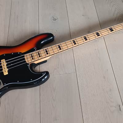 Fernandes Burny Jazz Bass early 70s - Sunburst diMarzio 70s