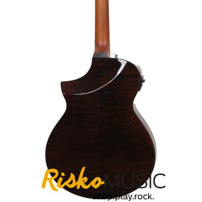 Ibanez AEWC300-NNB Solid Spruce/Flamed Maple Cutaway with Electronics Natural Brown Burst image 5
