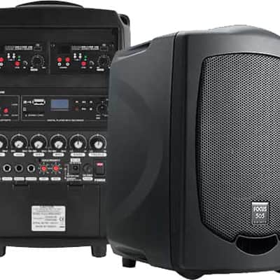 Chiayo Focus 505 Portable PA System with Microphone image 1