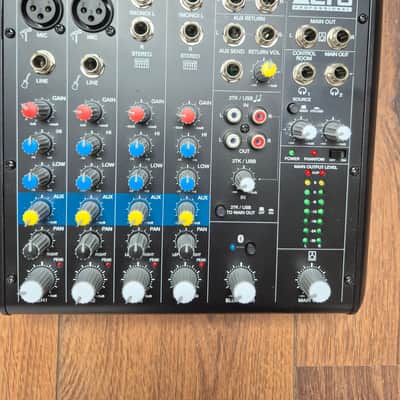 Alto Professional TrueMix 600 6-Channel Compact Mixer with USB and Bluetooth 2023 - Present - Black image 2