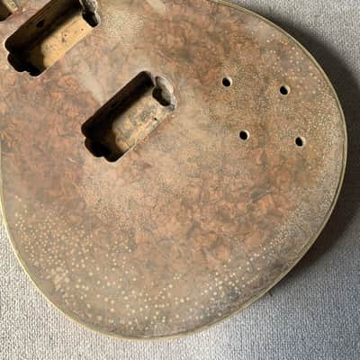 Mini Single Cut Guitar Basswood Body with ABS Veneer Top image 3