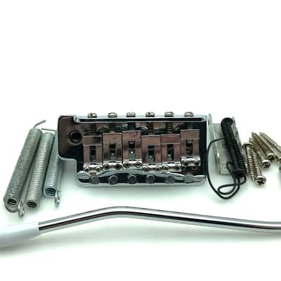 Stratocaster Style Tremolo Vibrato Assembly - Chrome image 1