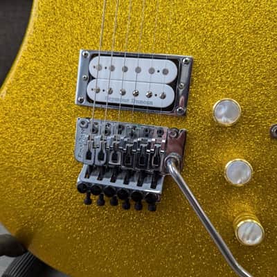 ‘16 Kramer | Ltd. Edition Pacer | 40th Anniv. | Electric Candy 🍭Gold Metal Flake | Floyd Rose | Korea image 6