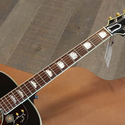 2016 Gibson Custom Shop SJ-200 Vintage Series Torrified Adirondack Jumbo Acoustic Guitar Sunburst + OHSC image 7