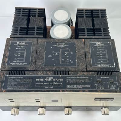 McIntosh MC2250 Stereo Power Amplifier Made in USA image 6