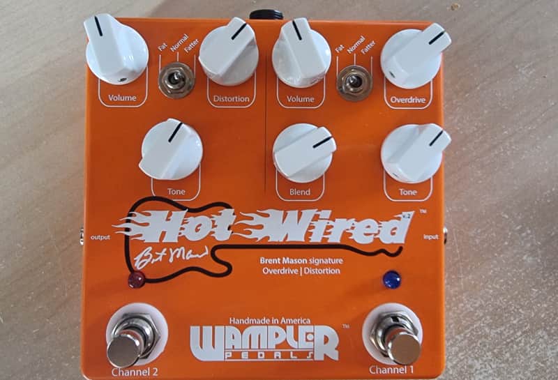 Wampler Hot Wired V2 2017 - Orange image 1