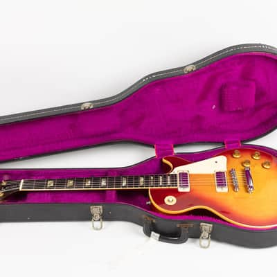 1974 Gibson Les Paul Deluxe, Cherry Sunburst image 2