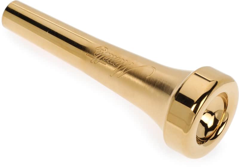 Monette Unity DM-6LD Trumpet Mouthpiece - 24k Gold-plated image 1