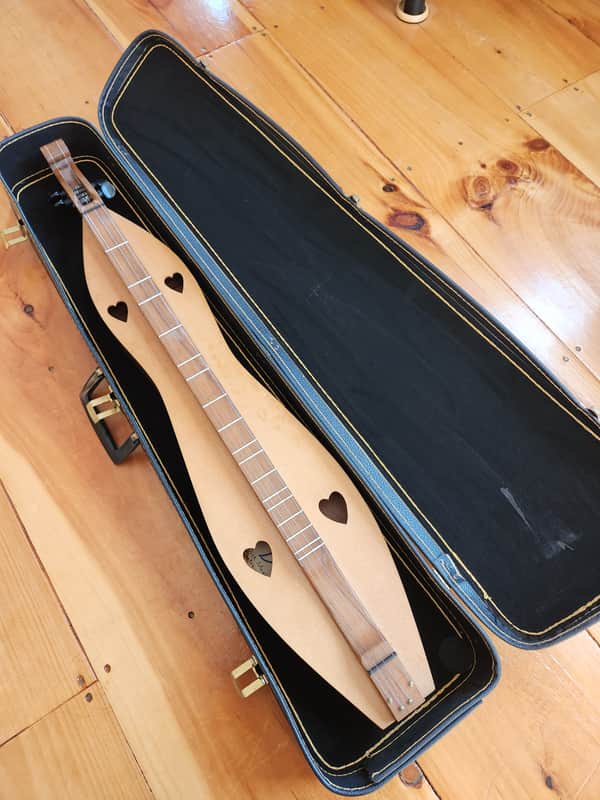 1974 Dick Manley Walnut Dulcimer #205, Vintage, Handmade, Appalachian, 4-String image 1