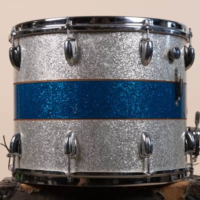 1970s Slingerland 12x15 Haskell W. Harr Tri Band Parade Drum image 7