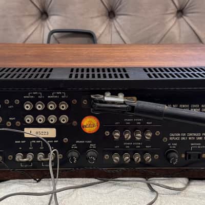 Vintage Harman Kardon 930 Twin Powered Stereo Receiver 1972-1976 - wood/silver image 7
