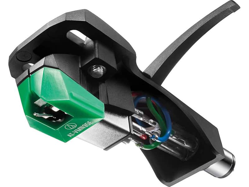 Audio-Technica AT-VM95SE/H Turntable Headshell/Cartridge Combo Kit Green image 1