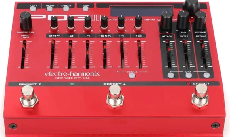 Electro-Harmonix POG3 Polyphonic Octave Generator 2024 - Present - Red image 1