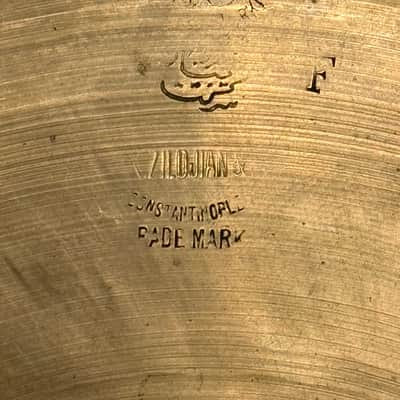 1920s/30s Zildjian K Constantinople 10” Large Bell Hi Hat Sock Cymbals image 3