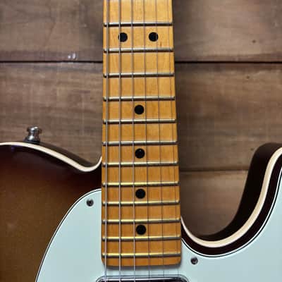 2022 Fender American Ultra Tele MP Mochaburst w/case image 8