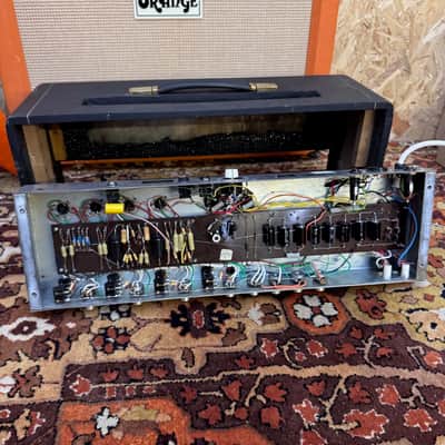 Vintage 1974 Laney Klipp 60w L60 PA British Valve Guitar Amplifier Head *1970s* image 20