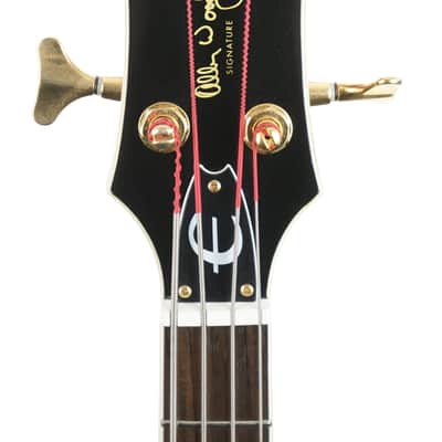 2006 Epiphone Allen Woody Rumblekat Bass Cherry image 3