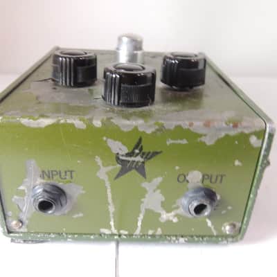 Vintage Electro Harmonix Tall Font Big Muff Pi Fuzz Pedal Made in Russia Sovtek image 4