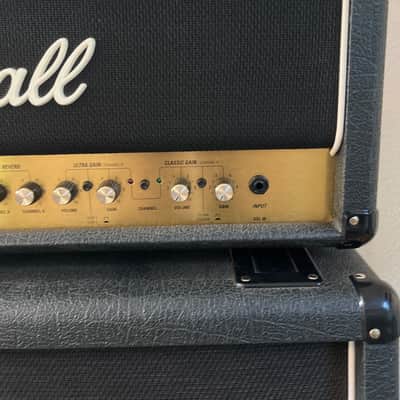 Marshall JCM 2000 DSL 50 Dual Super Lead 2-Channel 50-Watt Guitar Amp Head 2000s - Black image 8