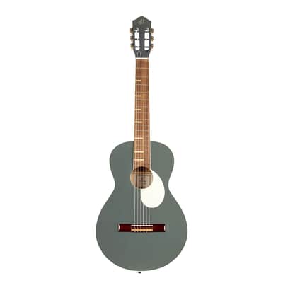 Ortega Gaucho Series Nylon String Parlor Guitar w/ Bag image 2