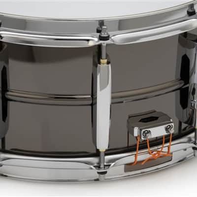 Pearl Sensitone Heritage Alloy 6.5x14 Snare Drum Black Nickel/Brass image 3
