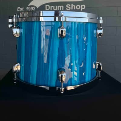 TAMA MBST13R-SKA Starclassic Performer 9x13 Rack Tom in Sky Blue Aurora image 2