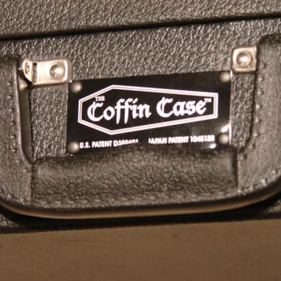 B.C. Rich Warlock Electric Bass Guitar NJ Neck-Thru Series Coffin Case Very Good Condition image 10