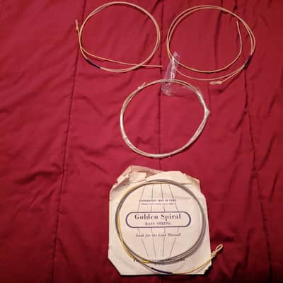 Kaplan Golden Spiral Gut Strings for Double Bass | Reverb