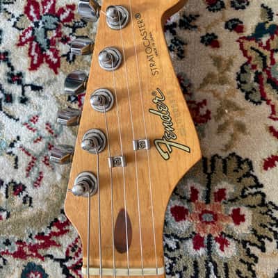 Fender Stratocaster 1987-1988 - Black, MIJ, ST-357, natural relic, many upgrades image 2