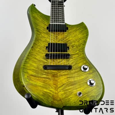 Dunable USA Custom Shop Yeti 7 7-String Electric Guitar w/ Case - Nuclear Burst image 8