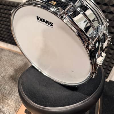 Ludwig **A STOCK!** LM402 Supraphonic 6.5x14" 10-Lug Aluminum Snare Drum 1985 - Present - Chrome-Plated image 8