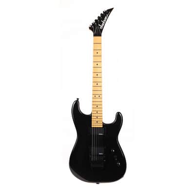 Jackson Pro Origins 1985 San Dimas SD1 HH Maple Fretboard Gloss Black Used image 2
