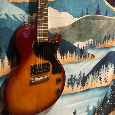 Vintage Talent Les Paul Jr.-Style Guitar – Rare Gibson Baldwin Era Sunburst Beauty (Hardcase Included) image 5