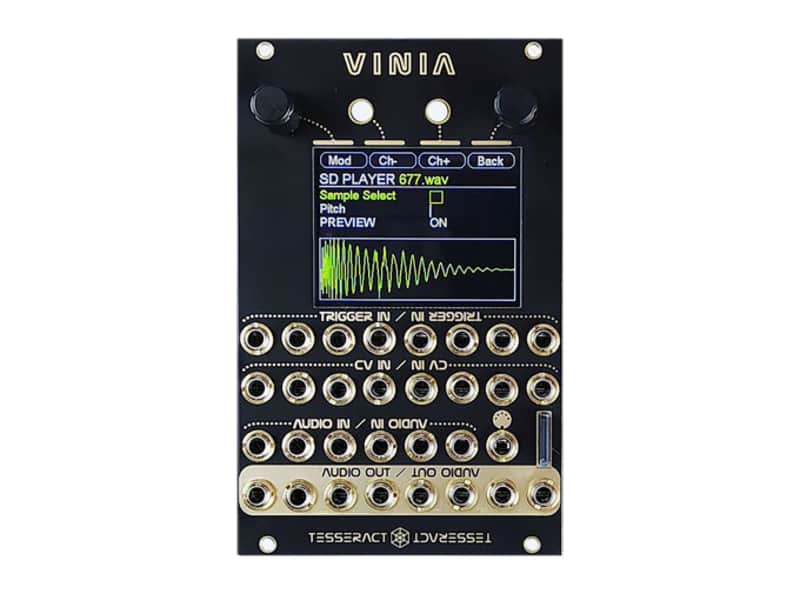 Vinia by Tesseract Modular - 8-channels audio generator and effects processor image 1