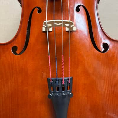 Artisan Strings Marcato Model 100 3/4 Cello 2006 Natural Finish w/ Original Gig Bag image 4