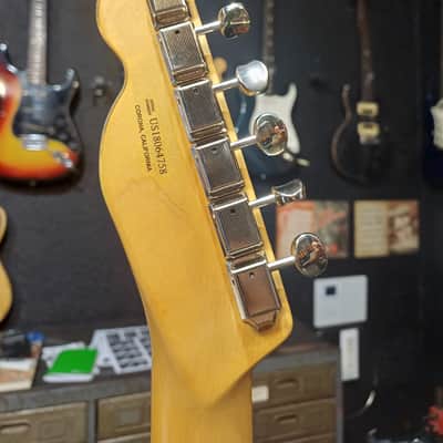 Fender American Performer Telecaster Hum with Maple Fretboard 2018 - Present - Vintage White image 7