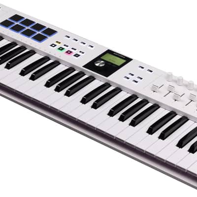 ARTURIA Keylab Essential 49 mk3 White 49-Key USB MIDI Keyboard Controller+Stand imagen 5