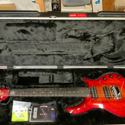 Ernie Ball Music Man John Petrucci Signature Majesty 7 2020 - 2024 - Ember Glow image 1