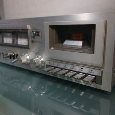 Immagine JVC KD-10 Stereo Cassette Deck - 1978 - platine K7 vintage - silver - 12